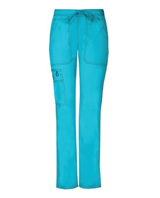 Dickies Medical DK100P - Women's Petite Low Rise S Icy Turquoise