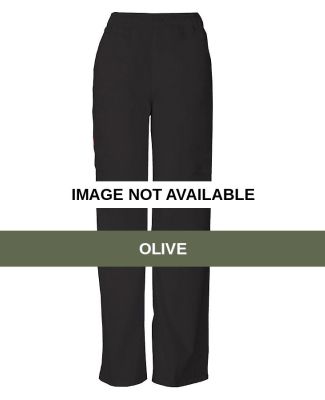 Dickies Medical 81006 -Men's Zip Fly Pull-On Pant Olive