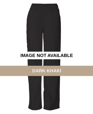 Dickies Medical 81006 -Men's Zip Fly Pull-On Pant Dark Khaki