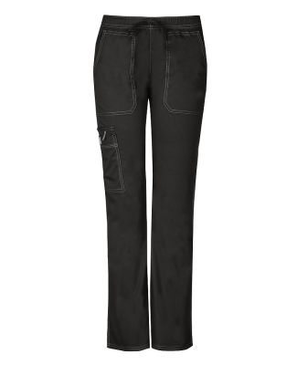 Dickies Medical DK100T - Women's Tall Low Rise Str Black