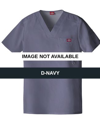 Dickies Medical 81910 - Men's V-Neck Top D-Navy