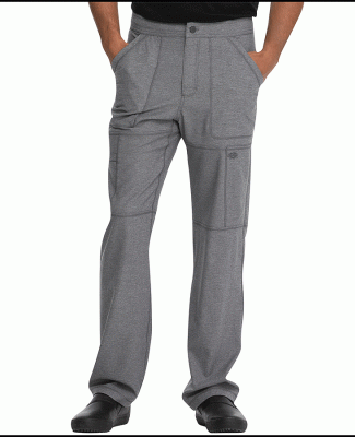 Dickies Medical DK110 - Men's Zip Fly Cargo Pant Heather Grey