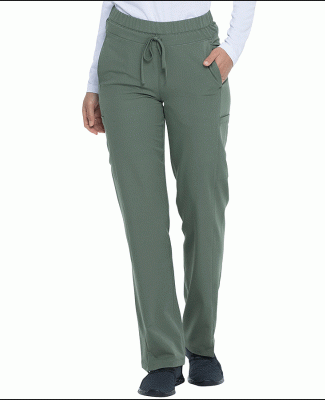 Dickies Medical DK130 - Mid Rise Straight Leg Draw Olive