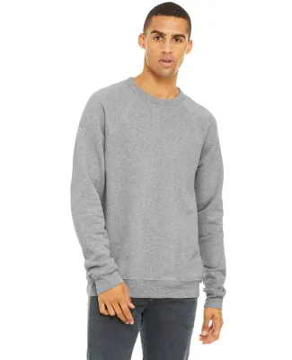 BELLA+CANVAS 3901 Unisex Sponge Fleece Sweatshirt in Athletic heather