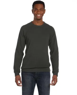 BELLA+CANVAS 3901 Unisex Sponge Fleece Sweatshirt in Solid black trblnd