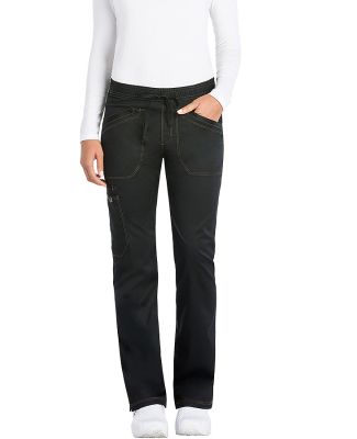 Dickies Medical DK106P - Women's Petite Mid Rise S Black