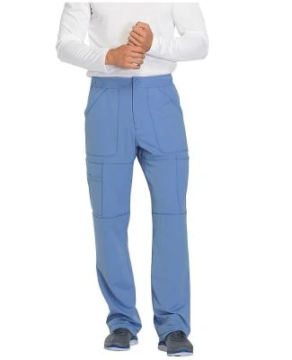 Dickies Medical DK110T - Men's Tall Zip Fly Cargo  Ceil Blue