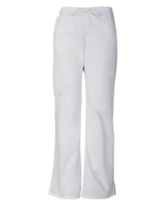 Dickies Medical DK106T - Tall Mid Rise Straight Le White