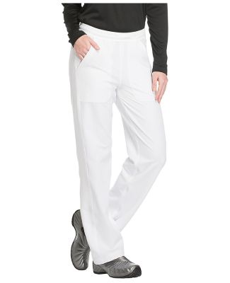 Dickies Medical DK120T - Tall Mid Rise Straight Le White