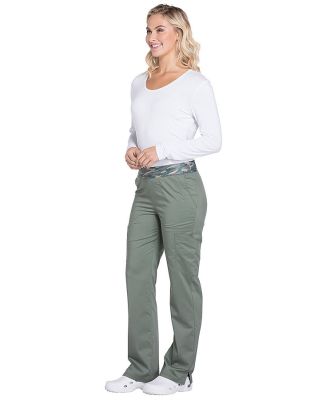 Dickies Medical DK140 -Women's Mid Rise Tapered Le Olive
