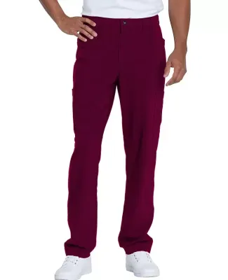 Dickies Medical  DK205   - Men's Straight Leg Zip  Wine