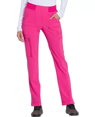 Dickies Medical DK195 - Mid Rise Tapered Leg Pull- Hot Pink