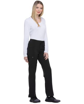 Dickies Medical DK010P - Women's Petite Mid Rise S Black