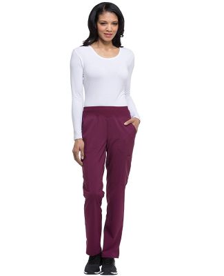 Dickies Medical DK005T - Woman's Tall Natural Rise Wine