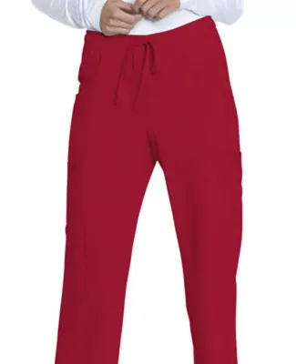 Dickies Medical DK010T - Women's Tall Mid Rise Str Red