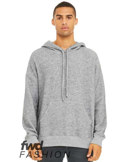 Bella + Canvas 3329 Fast Fashion Unisex Sueded Fle in Athletic heather