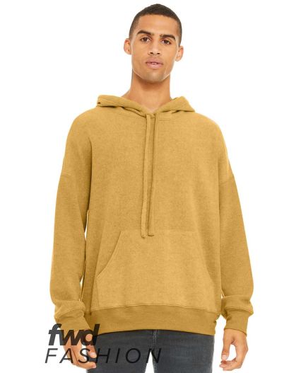 Bella + Canvas 3329 Fast Fashion Unisex Sueded Fle in Heather mustard