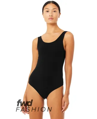 Bella + Canvas 0990 Fast Fashion Women's Bodysuit in Black