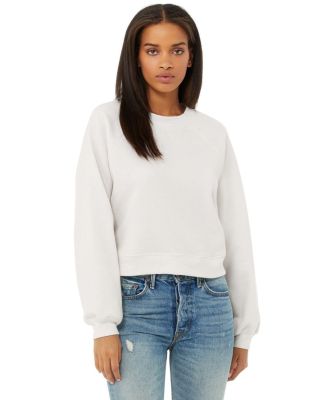 Bella + Canvas 7505 Fast Fashion Women's Raglan Pu VINTAGE WHITE