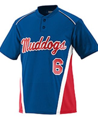 Augusta Sportswear 1526 Youth RBI Performance Jers in Royal/ red/ white