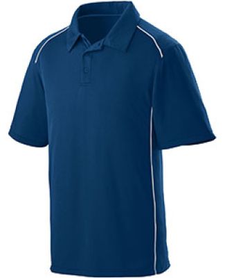Augusta Sportswear 5091 Winning Streak Sport Shirt in Navy/ white