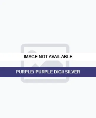 Augusta Sportswear 1783 Youth Color Block Digi Cam Purple/ Purple Digi/ Silver
