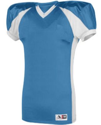 Augusta Sportswear 9566 Youth Snap Jersey COLUMB BLUE/ WHT