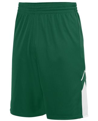 Augusta Sportswear 1169 Youth Alley-Oop Reversible in Dark green/ white