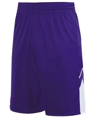 Augusta Sportswear 1169 Youth Alley-Oop Reversible in Purple/ white