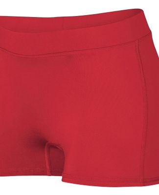 Augusta Sportswear 1233 Girls' Dare Shorts in Red