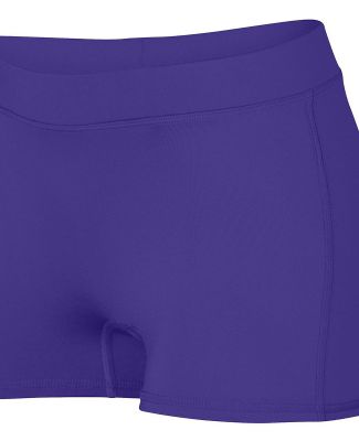 Augusta Sportswear 1233 Girls' Dare Shorts in Purple