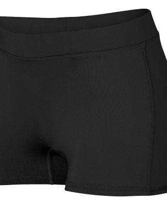 Augusta Sportswear 1233 Girls' Dare Shorts in Black