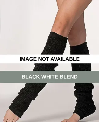 RSALWL American Apparel Long Leg Warmer Black White Blend
