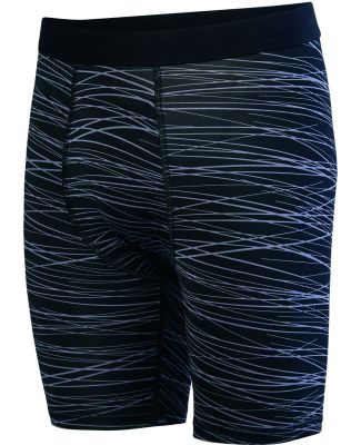 Augusta Sportswear 2615 Hyperform Compression Shor in Black/ graphite print