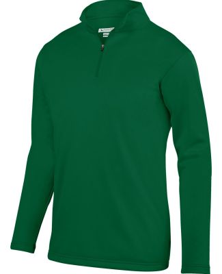Augusta Sportswear 5507 Wicking Fleece Quarter-Zip in Dark green