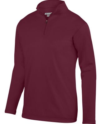 Augusta Sportswear 5507 Wicking Fleece Quarter-Zip in Maroon