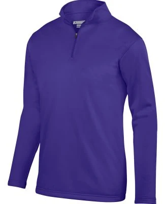 Augusta Sportswear 5507 Wicking Fleece Quarter-Zip in Purple