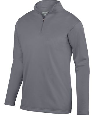 Augusta Sportswear 5507 Wicking Fleece Quarter-Zip in Graphite
