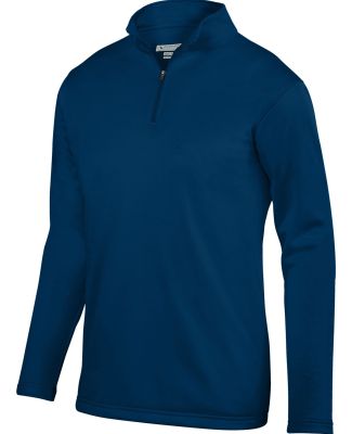 Augusta Sportswear 5507 Wicking Fleece Quarter-Zip in Navy