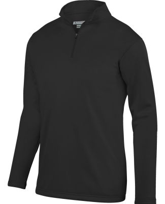 Augusta Sportswear 5507 Wicking Fleece Quarter-Zip in Black