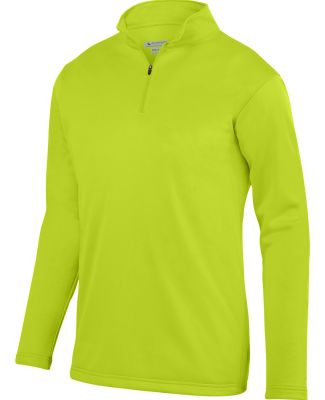Augusta Sportswear 5507 Wicking Fleece Quarter-Zip in Lime