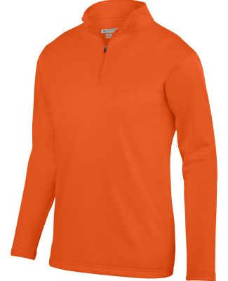 Augusta Sportswear 5507 Wicking Fleece Quarter-Zip in Orange