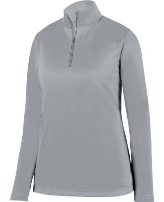 Augusta Sportswear 5509 Women's Wicking Fleece Qua in Athletic grey
