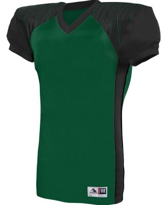 Augusta Sportswear 9575 Zone Play Jersey in Dark green/ black/ dark green print