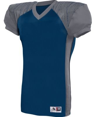 Augusta Sportswear 9575 Zone Play Jersey in Navy/ graphite/ navy print