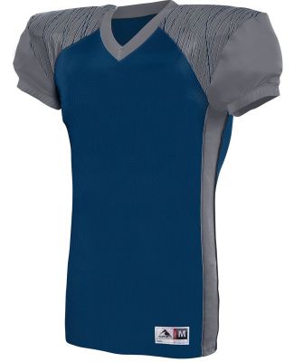 Augusta Sportswear 9576 Youth Zone Play Jersey in Navy/ graphite/ navy print