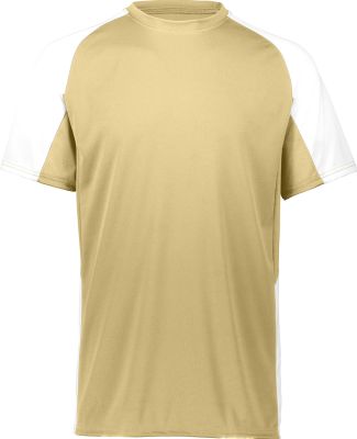 Augusta Sportswear 1517 Cutter Jersey in Vegas gold/ white