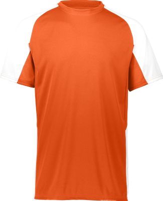 Augusta Sportswear 1517 Cutter Jersey in Orange/ white