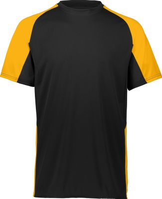 Augusta Sportswear 1517 Cutter Jersey in Black/ gold