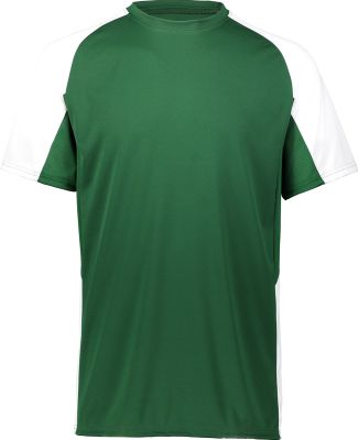 Augusta Sportswear 1517 Cutter Jersey in Dark green/ white